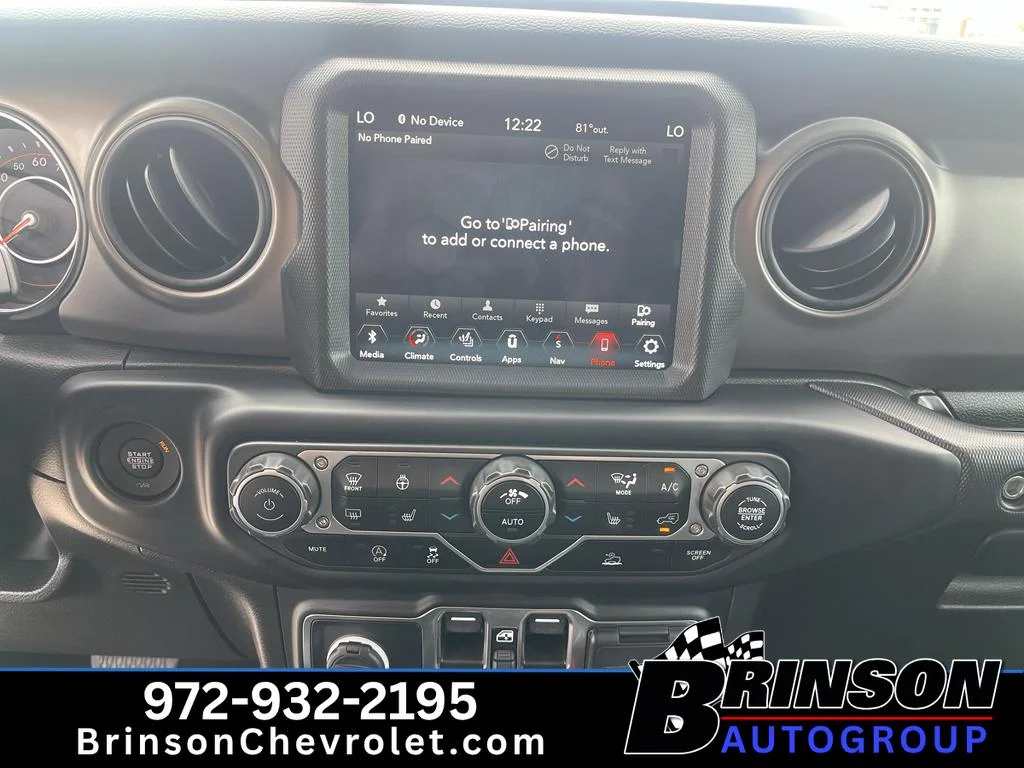 Used 2023 Black Clearcoat Jeep Texas Trail image 11