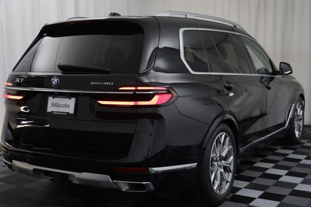 Certified Used 2024 Black Sapphire Metallic BMW xDrive40i image 16