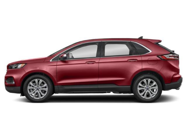Used 2021 Rapid Red Metallic Tinted Clearcoat Ford Titanium image 3
