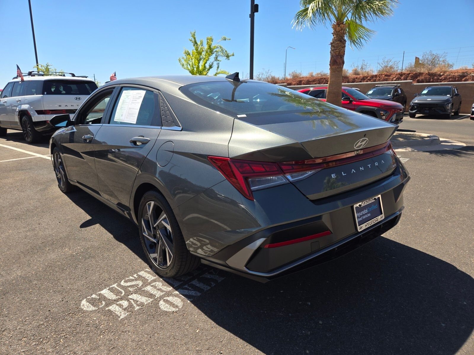 Certified Used 2025 Gray Hyundai Limited image 6