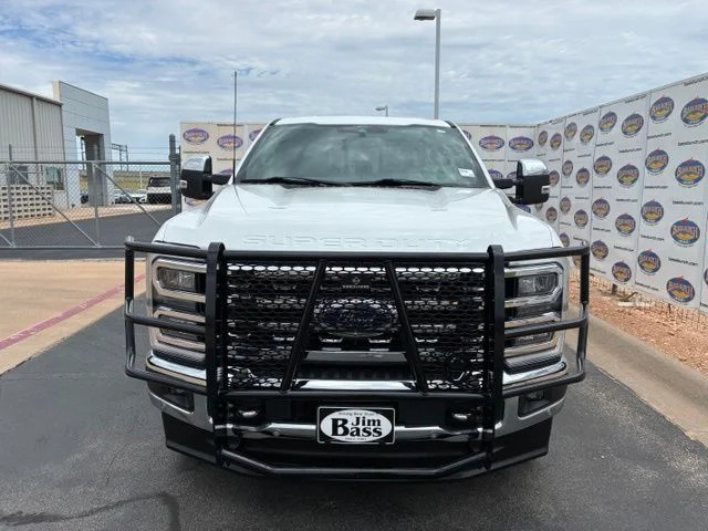 Certified Used 2024 White Metallic Ford Lariat image 3