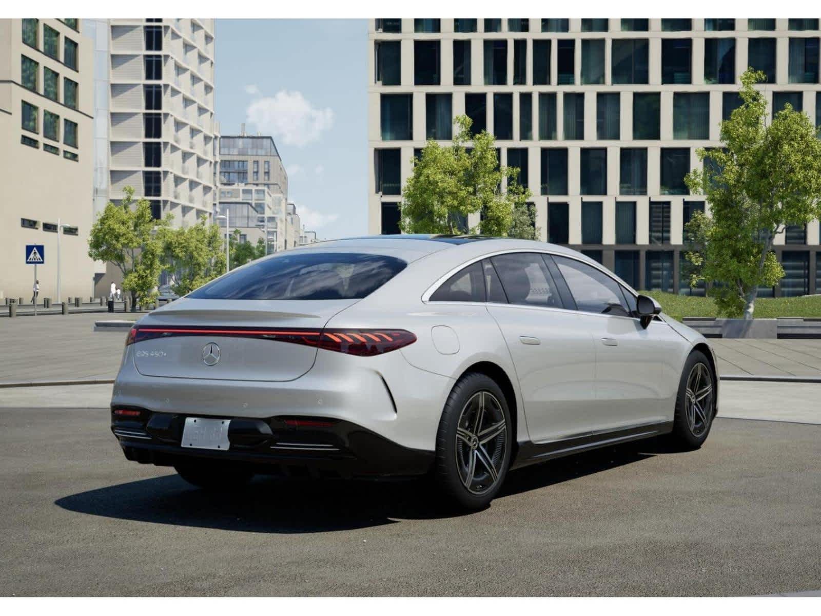 New 2026 MANUFAKTUR Moonlight White Metallic Mercedes-Benz EQS 450+ image 20