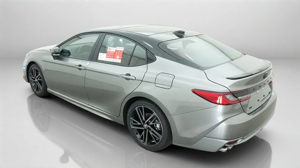 New 2026 Heavy Metal with Midnight Black Metallic roof Toyota XSE image 14
