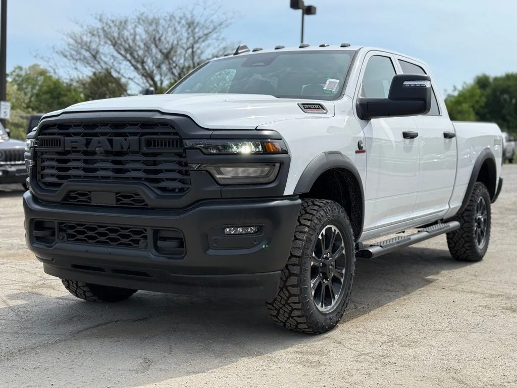 New 2026 Bright White Clear-Coat Exterior Paint RAM Tradesman image 2