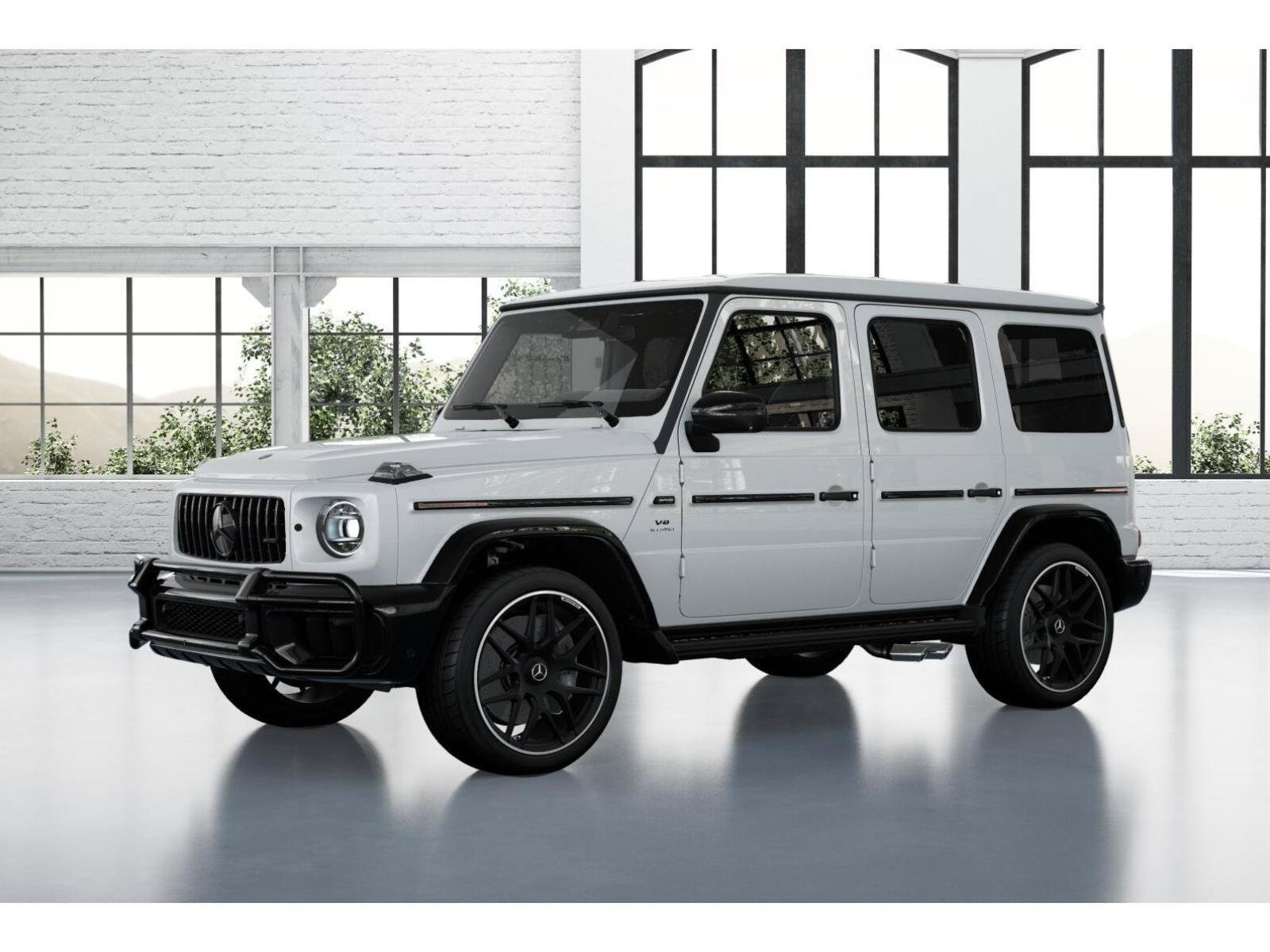 New 2026 MANUFAKTUR Moonlight White Metallic Mercedes-Benz AMG® G 63 SUV image 53
