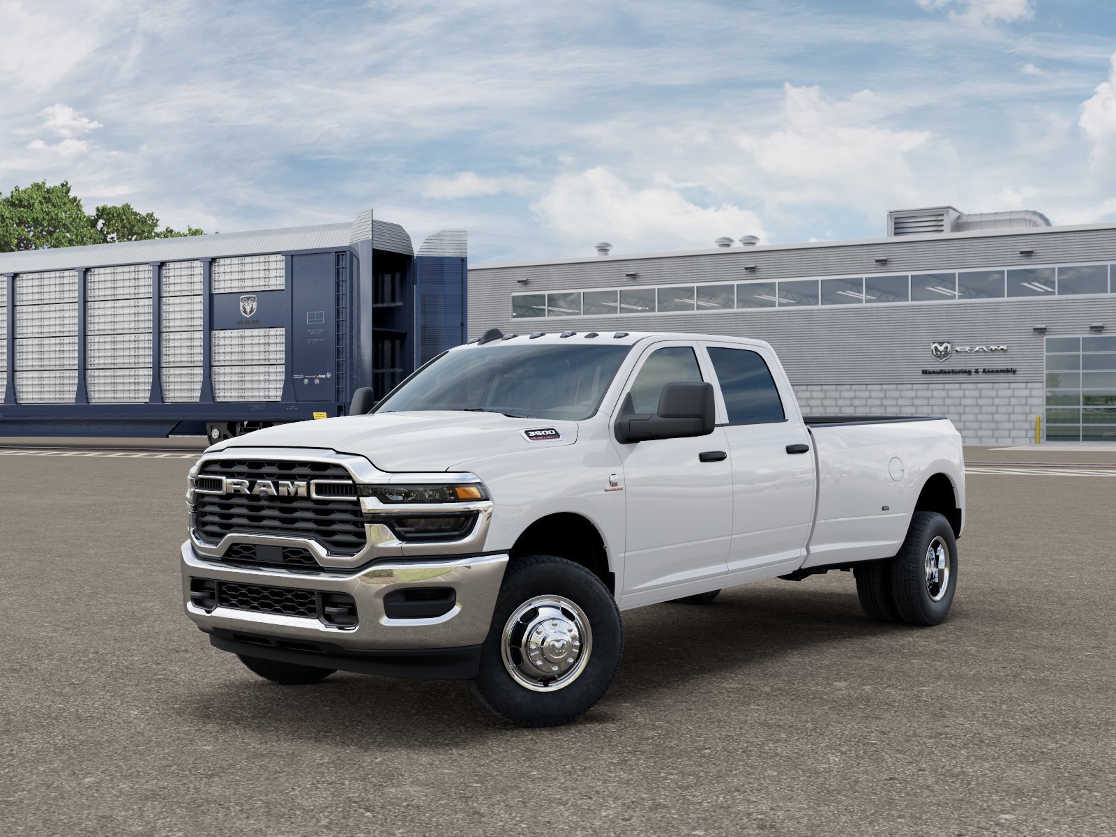 New 2026 Bright White Clear-Coat Exterior Paint RAM Tradesman image 18