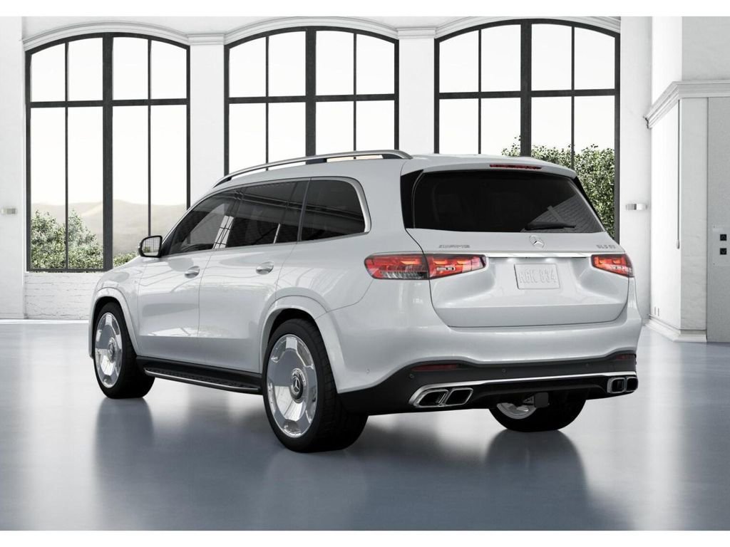 New 2026 MANUFAKTUR Moonlight White Metallic Mercedes-Benz AMG® GLS 63 4MATIC+ SUV image 70