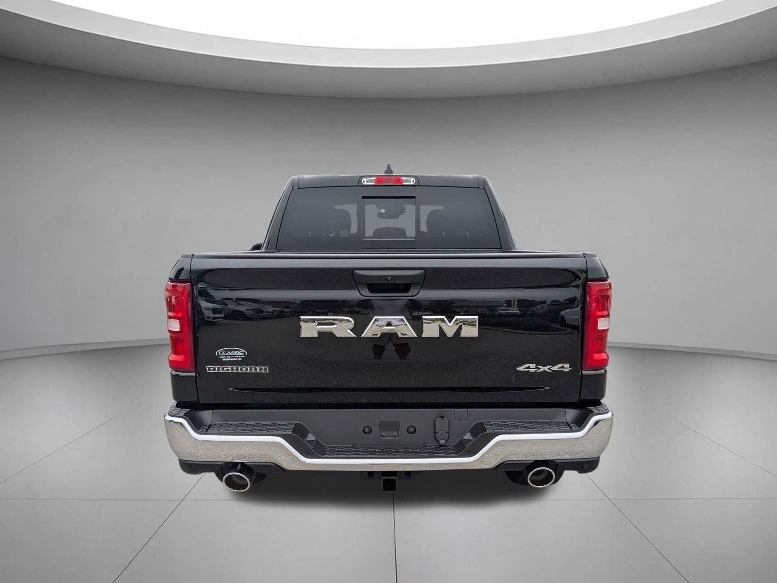 New 2026 Diamond Black Crystal Pearl-Coat Exterior Paint RAM Big Horn image 6