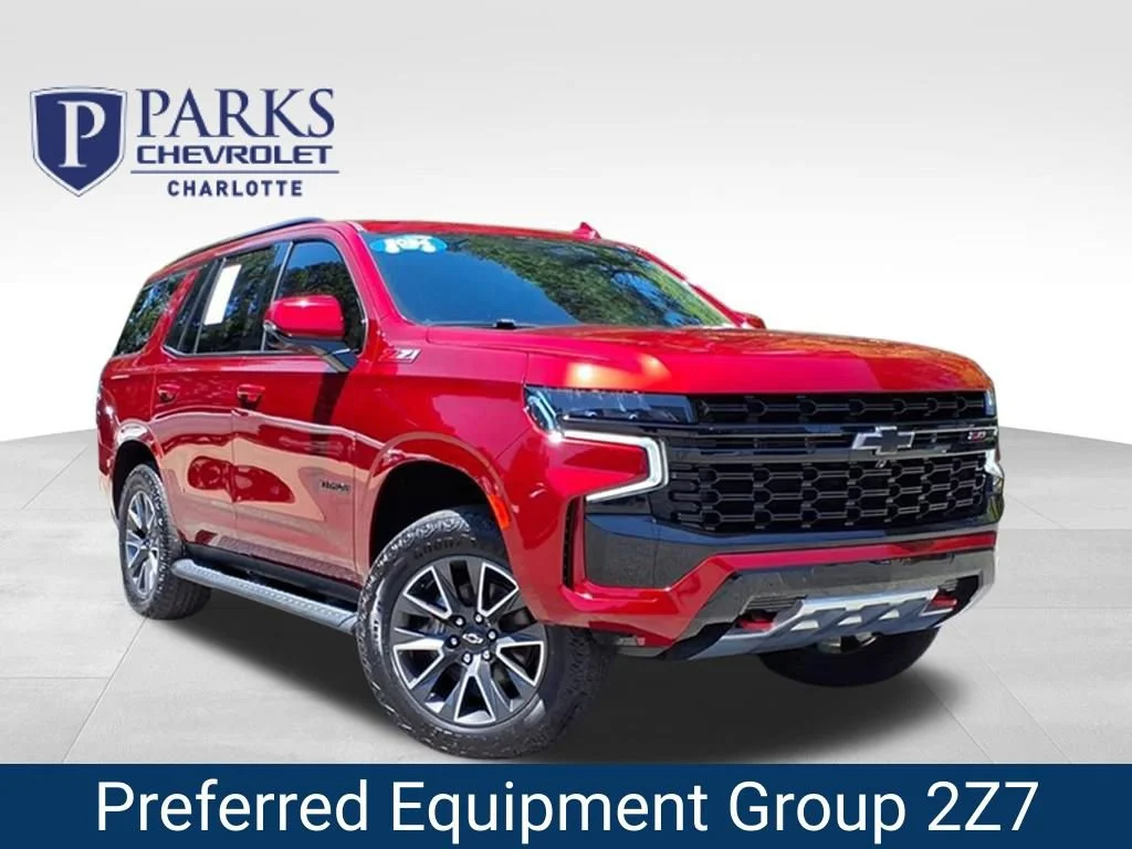 Used 2024 Radiant Red Tintcoat Chevrolet Z71 image 1