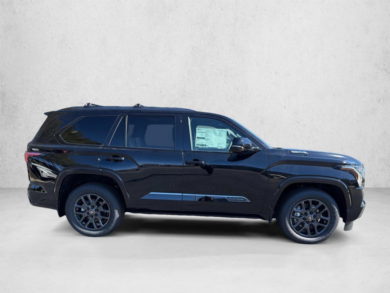 New 2026 Midnight Black Metallic Toyota Platinum image 2