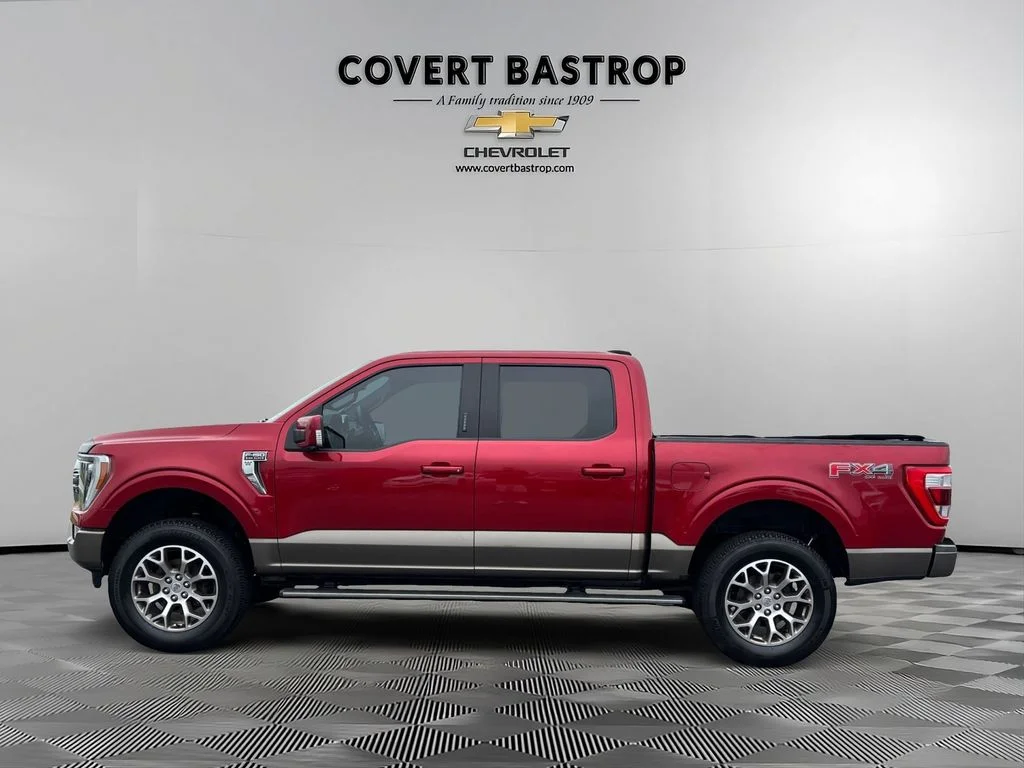 Used 2021 Red Ford King Ranch image 4