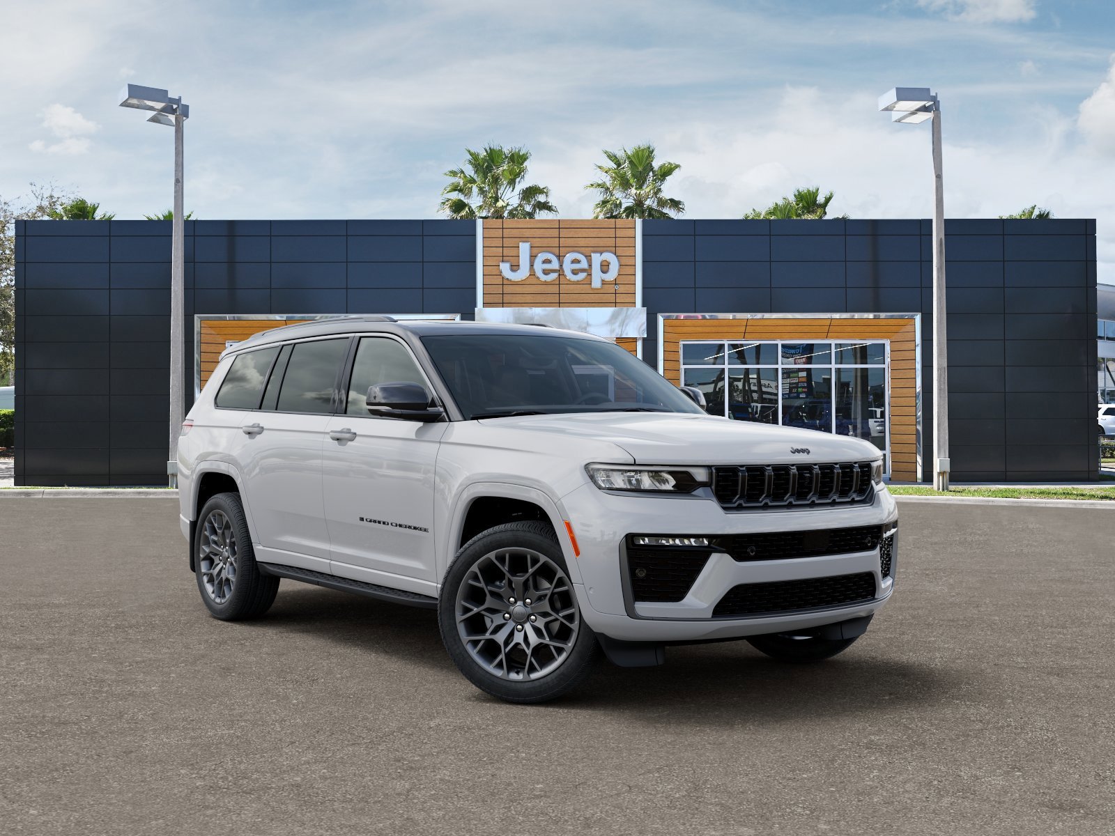 New 2026 Bright White Clearcoat Jeep Summit image 5