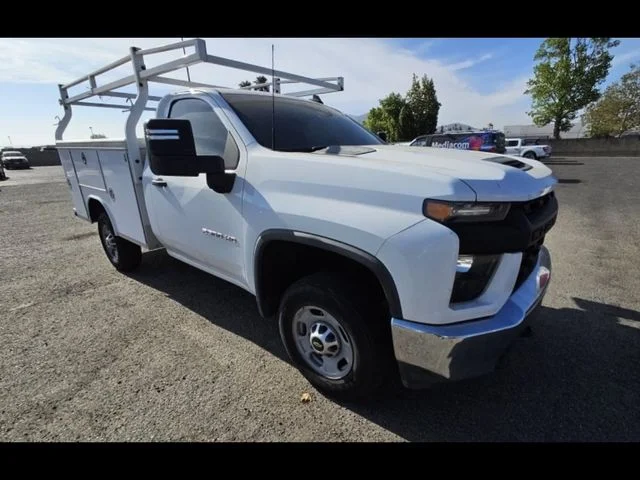 Used 2020 White Chevrolet Work Truck image 2