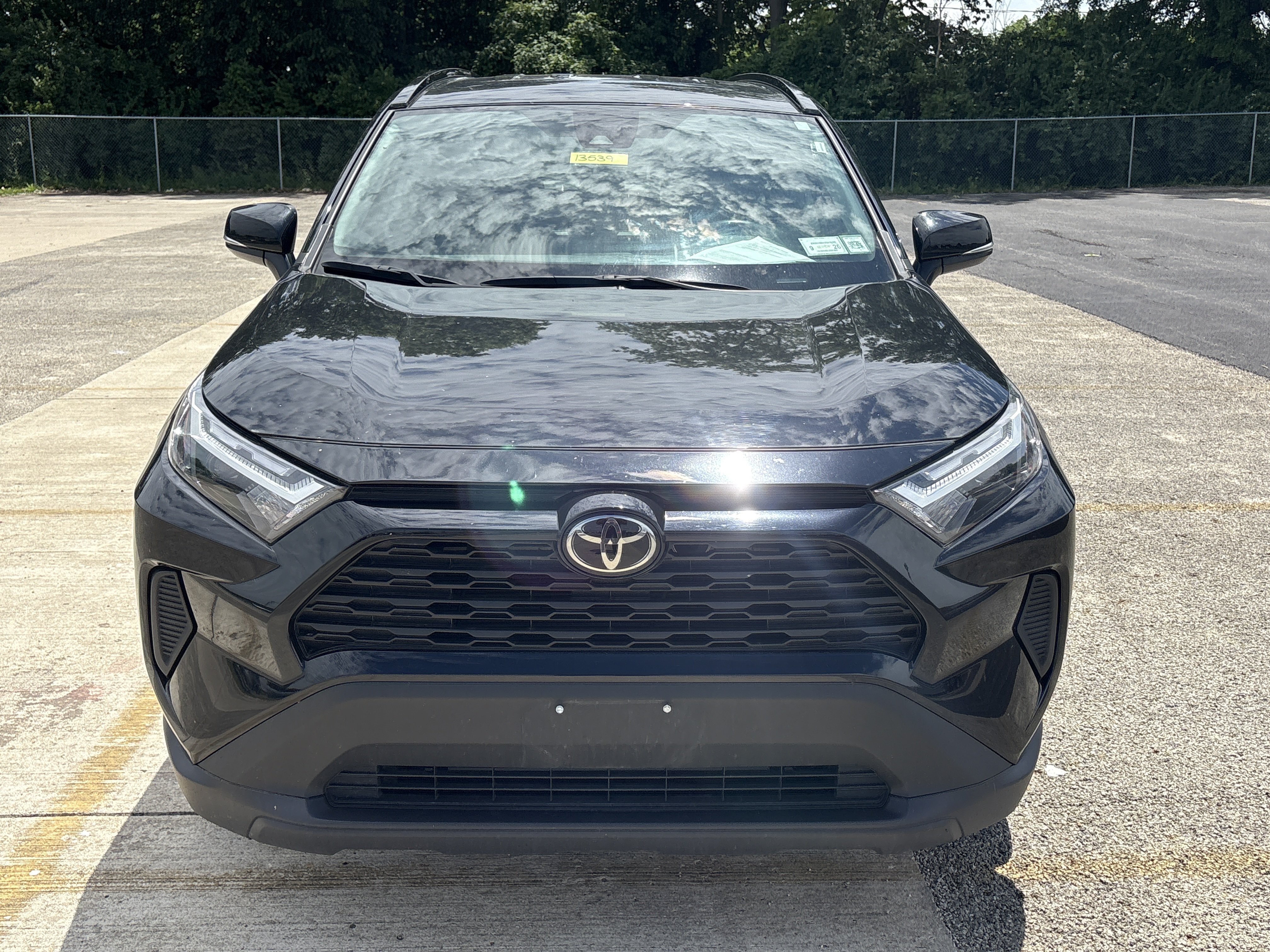 Used 2024 Midnight Black Metallic Toyota XLE image 2