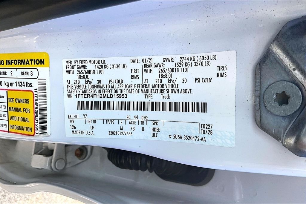 Used 2021 White Ford XL image 4