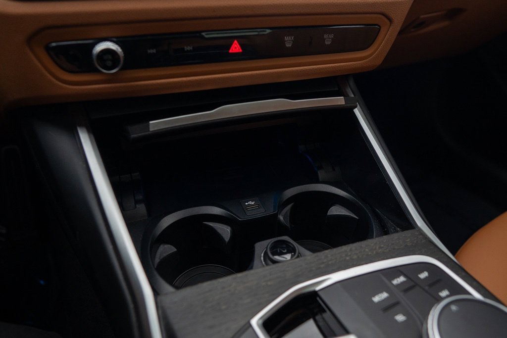 Used 2024 Melbourne Red Metallic BMW 330e xDrive image 31