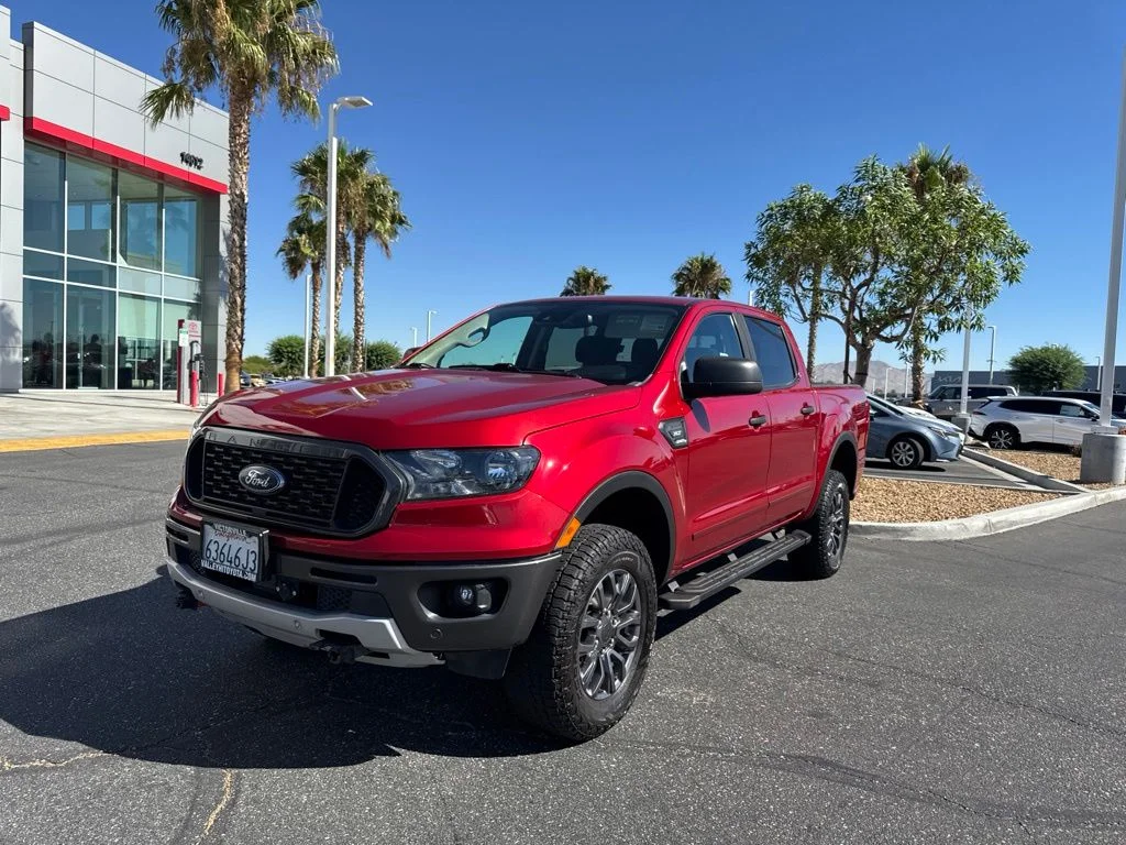 Used 2021 Red Ford XLT image 2