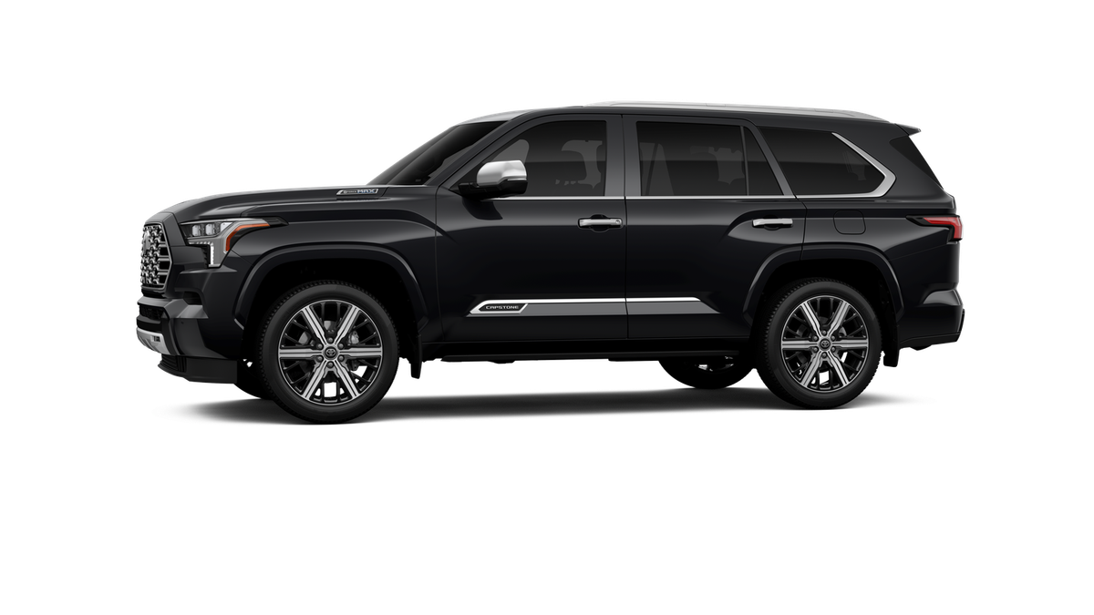 New 2026 Midnight Black Metallic Toyota Capstone image 3