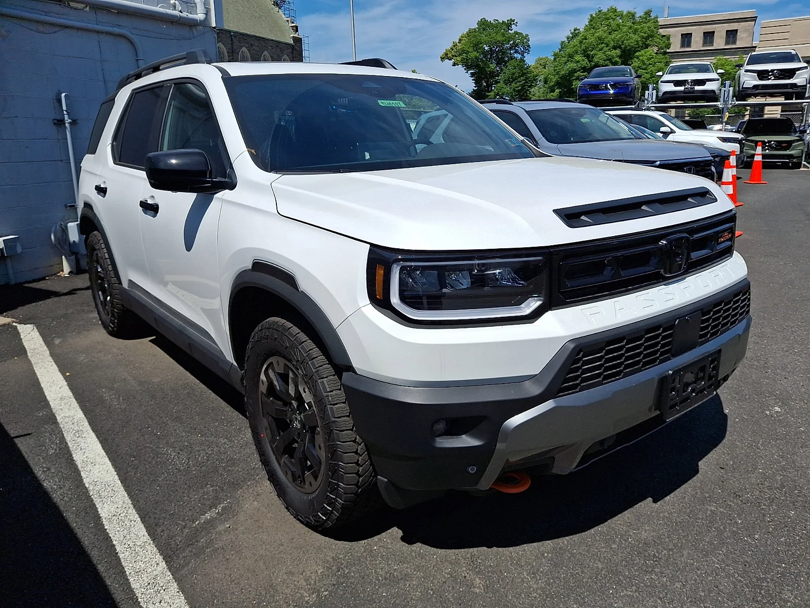 New 2026 Platinum White Pearl Honda TrailSport Elite image 3