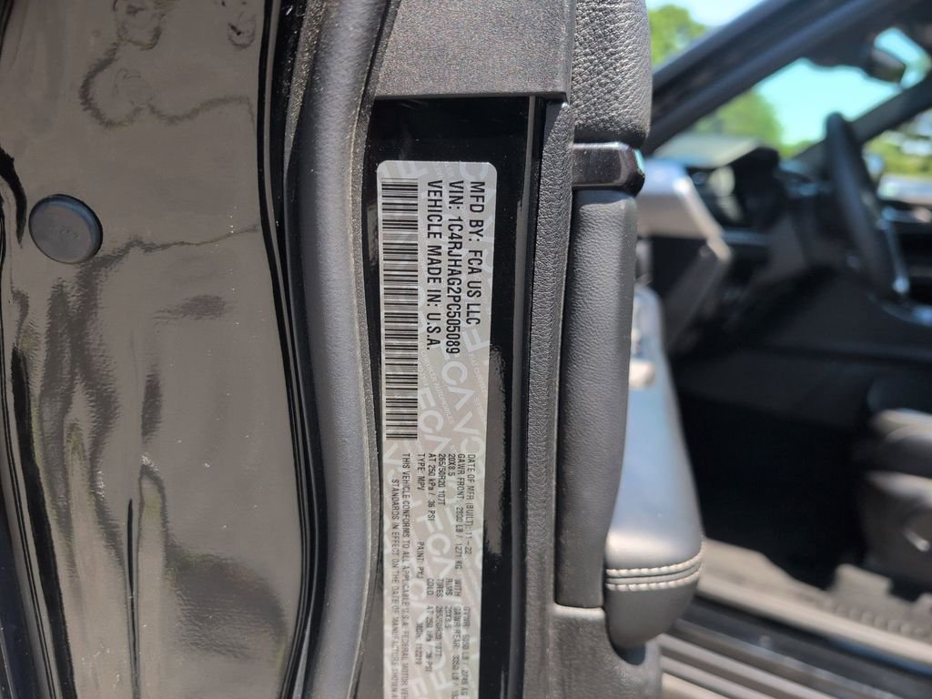 Certified Used 2023 Black Jeep Altitude X image 29