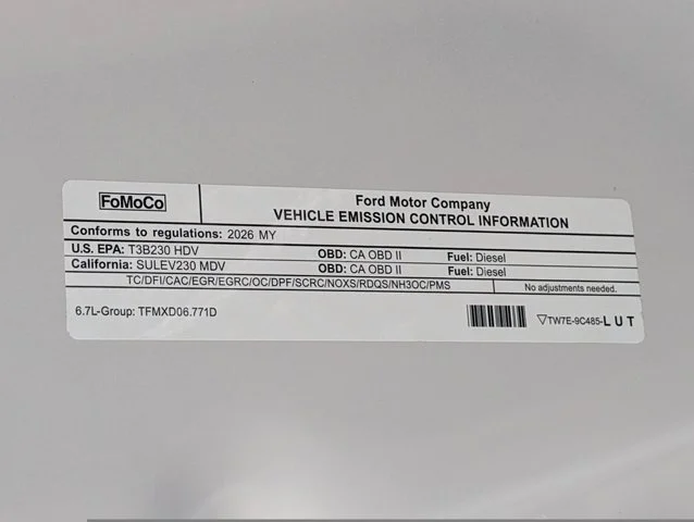 New 2026 Oxford White Ford F-250® Lariat® image 72