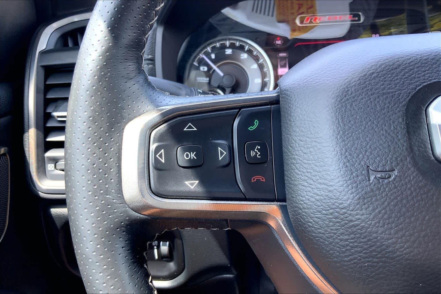Used 2020 Flame Red Clearcoat Ram Rebel image 23