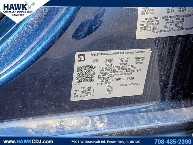 Used 2023 Blue Chevrolet LTZ image 15
