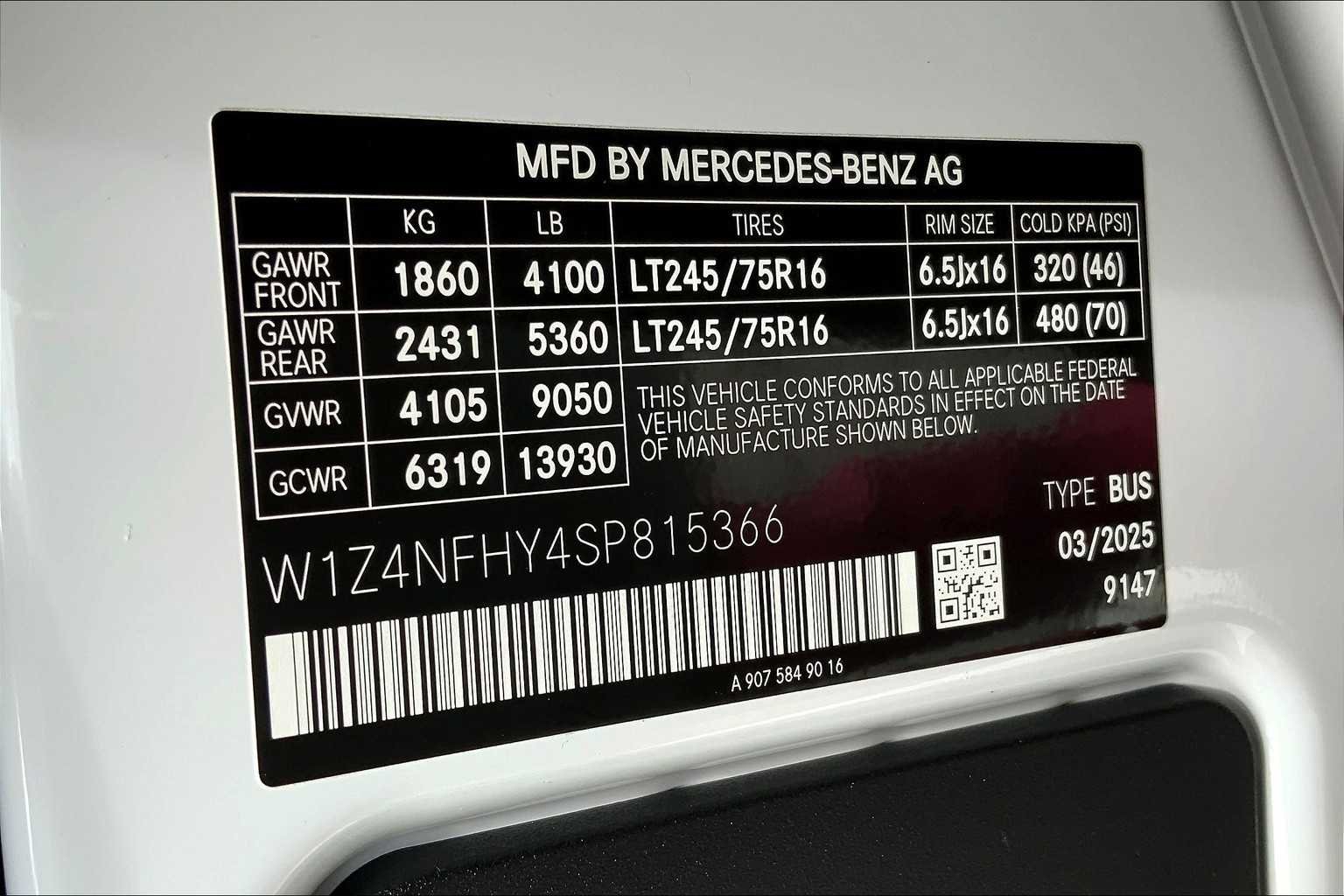 2025 Mercedes-Benz Sprinter Passenger Van Base - Photo 26
