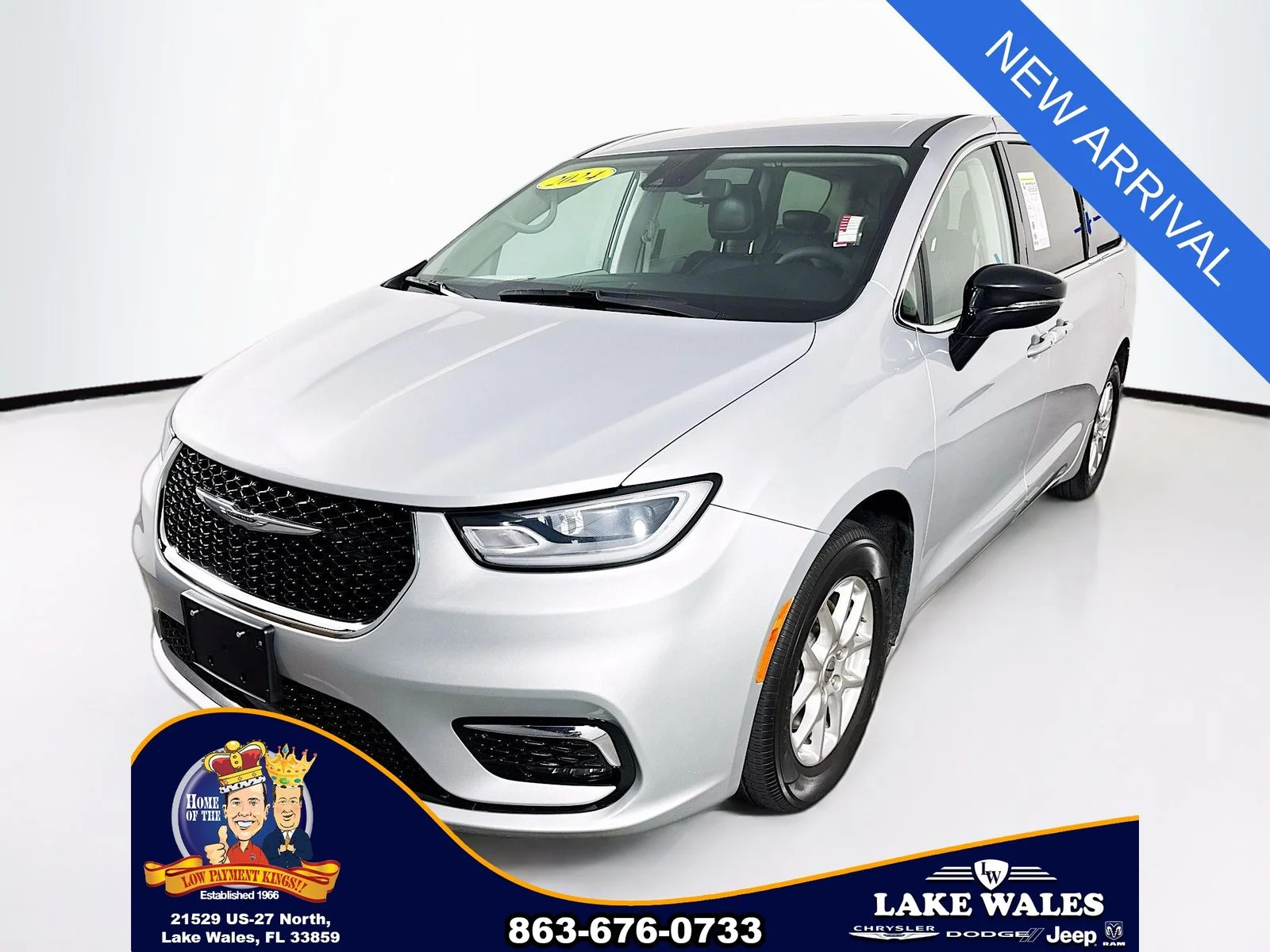 Certified Used 2024 Silver Chrysler Touring L image 3