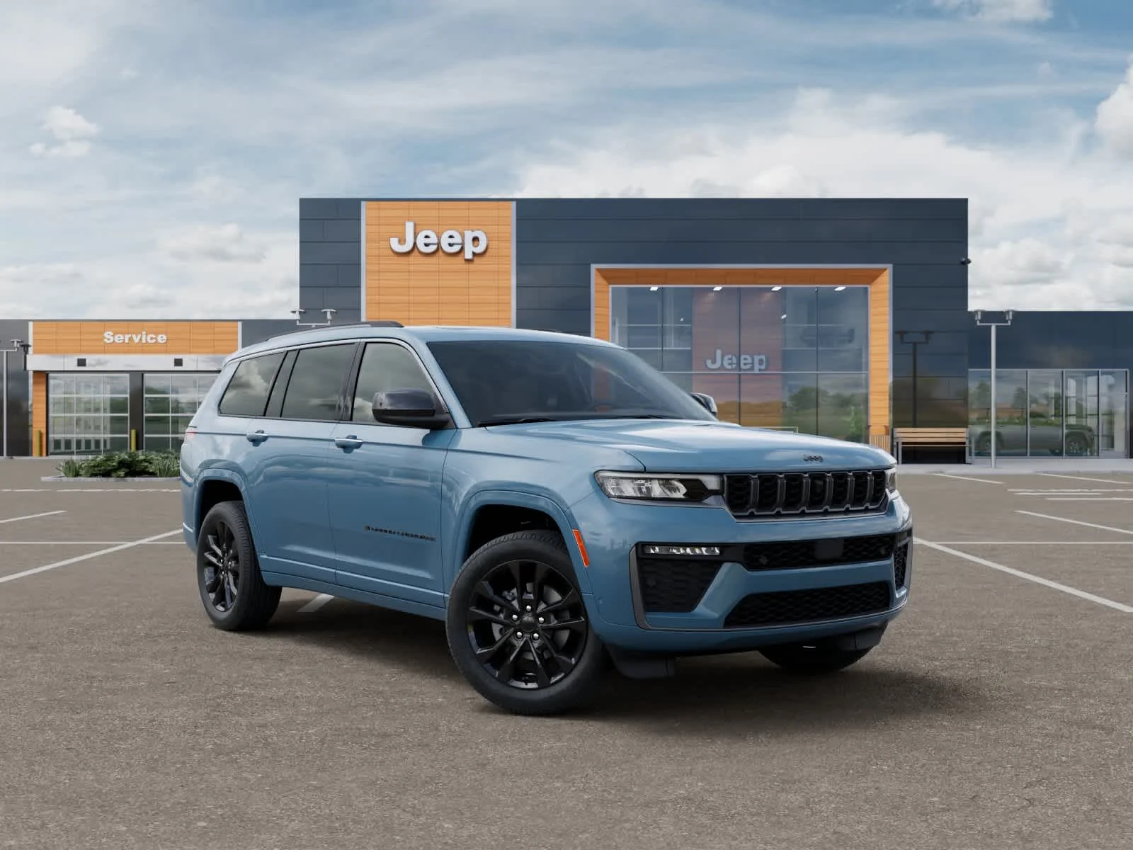 New 2026 Steel Blue Jeep Limited Reserve image 5