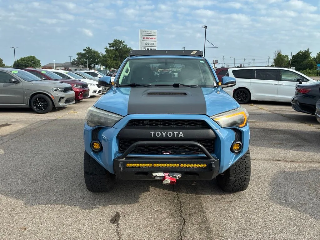 Used 2018 Blue Toyota TRD Pro image 2