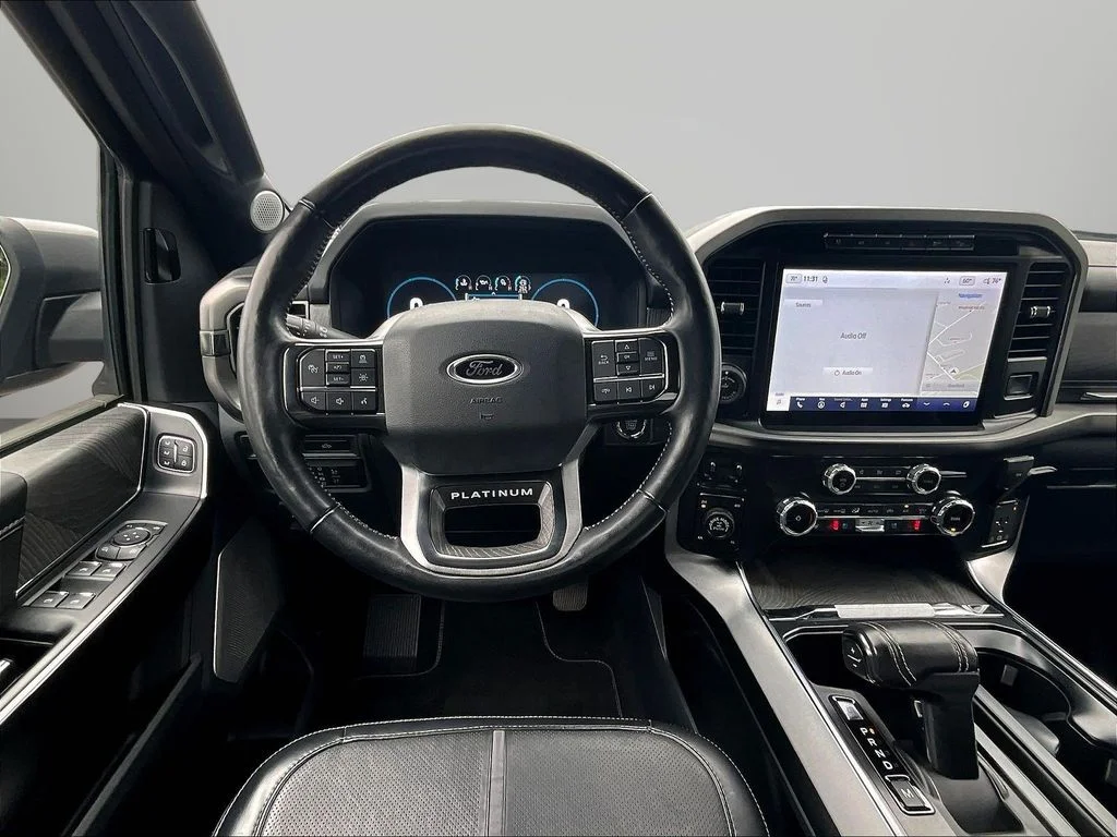 Used 2022 Gray Metallic Ford Platinum image 11