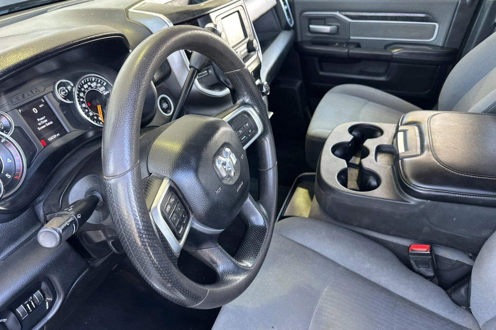 Used 2019 Bright White Clearcoat Ram Big Horn image 10