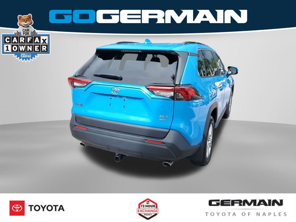 Used 2019 Blue Toyota XLE image 9