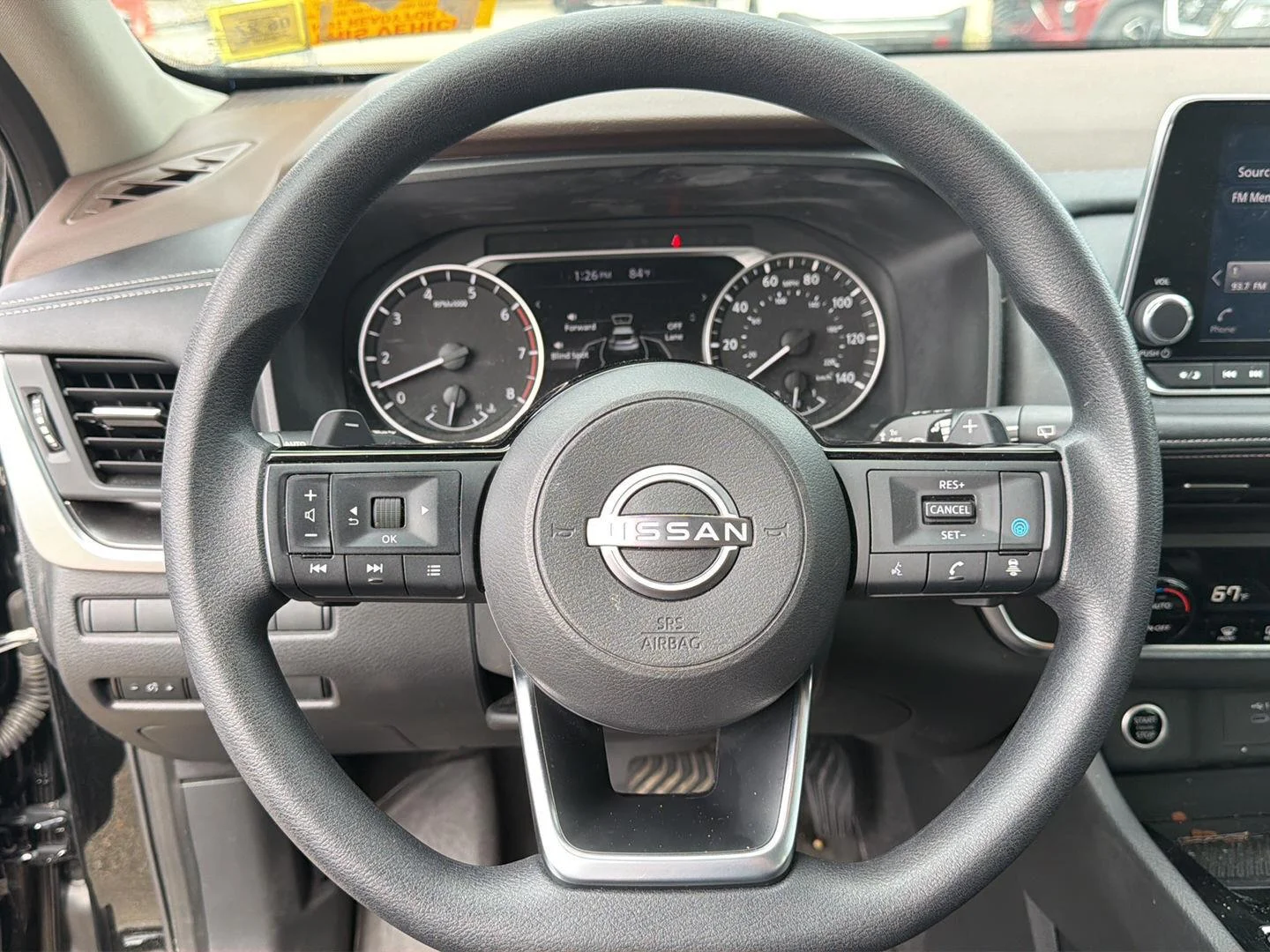 Used 2023 Super Black Nissan SV image 18