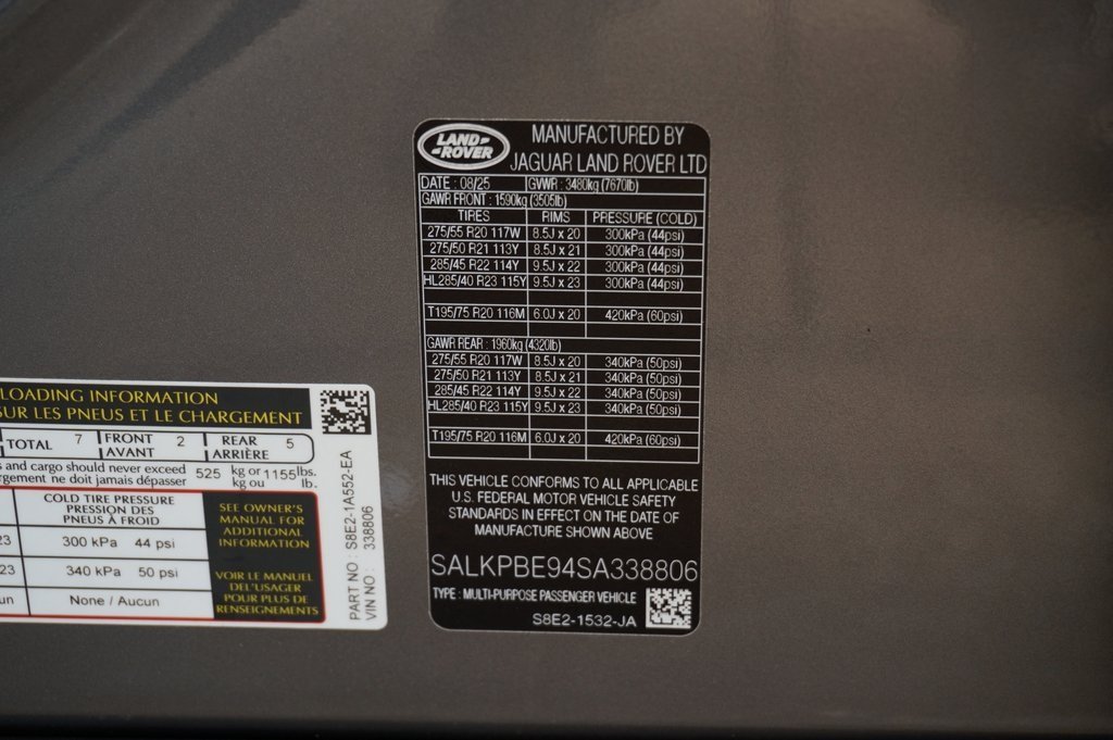 2025 LAND ROVER RANGE ROVER - Image 36