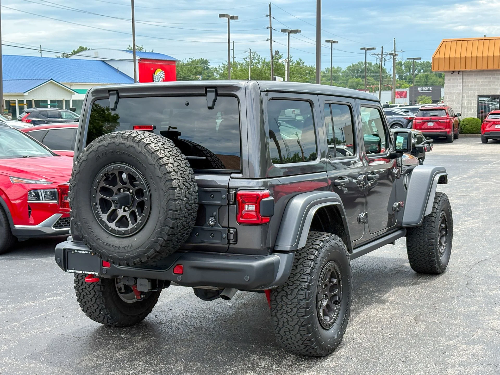 Used 2022 Gray Jeep Unlimited Rubicon image 8