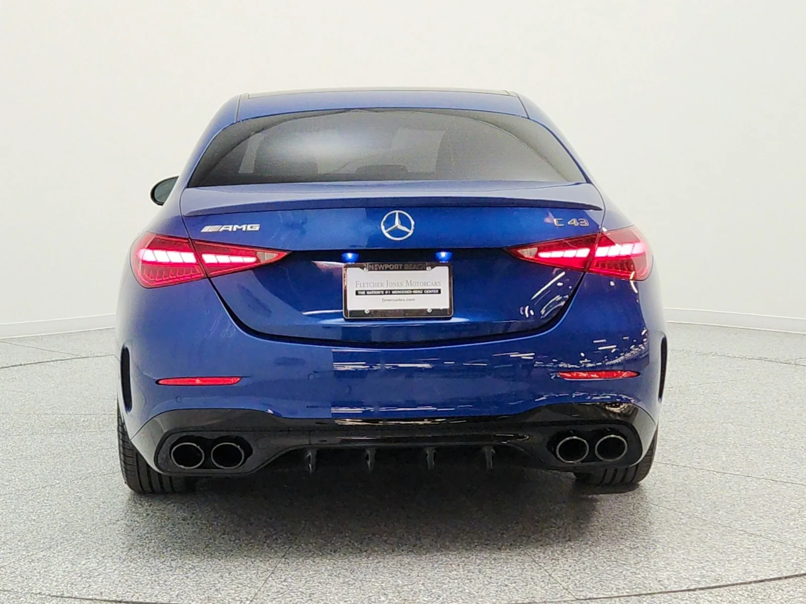 Certified Used 2024 Starling Blue Metallic Mercedes-Benz AMG® C 43 4MATIC Sedan image 6