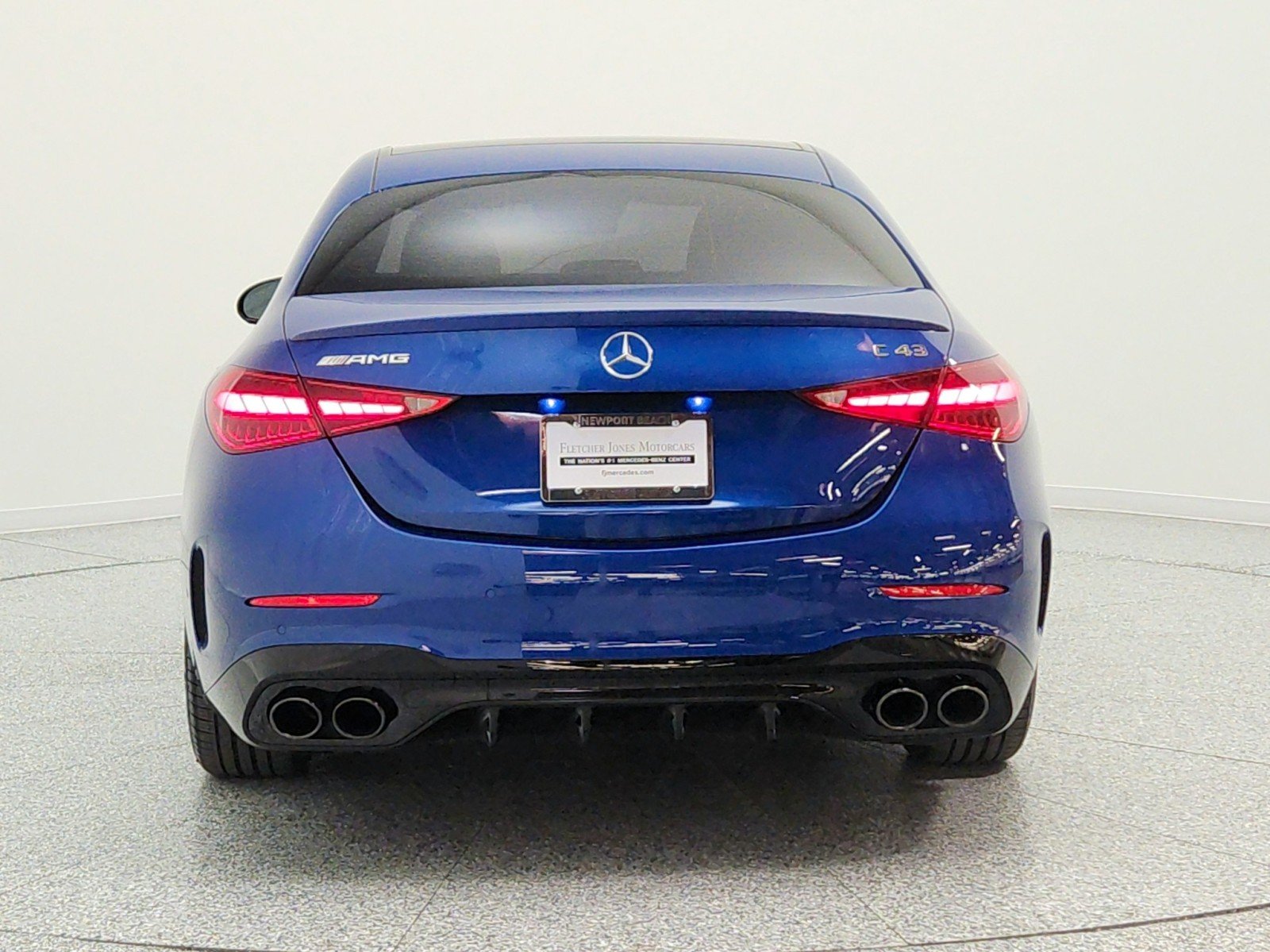 Certified Used 2024 Starling Blue Metallic Mercedes-Benz AMG® C 43 4MATIC Sedan image 6