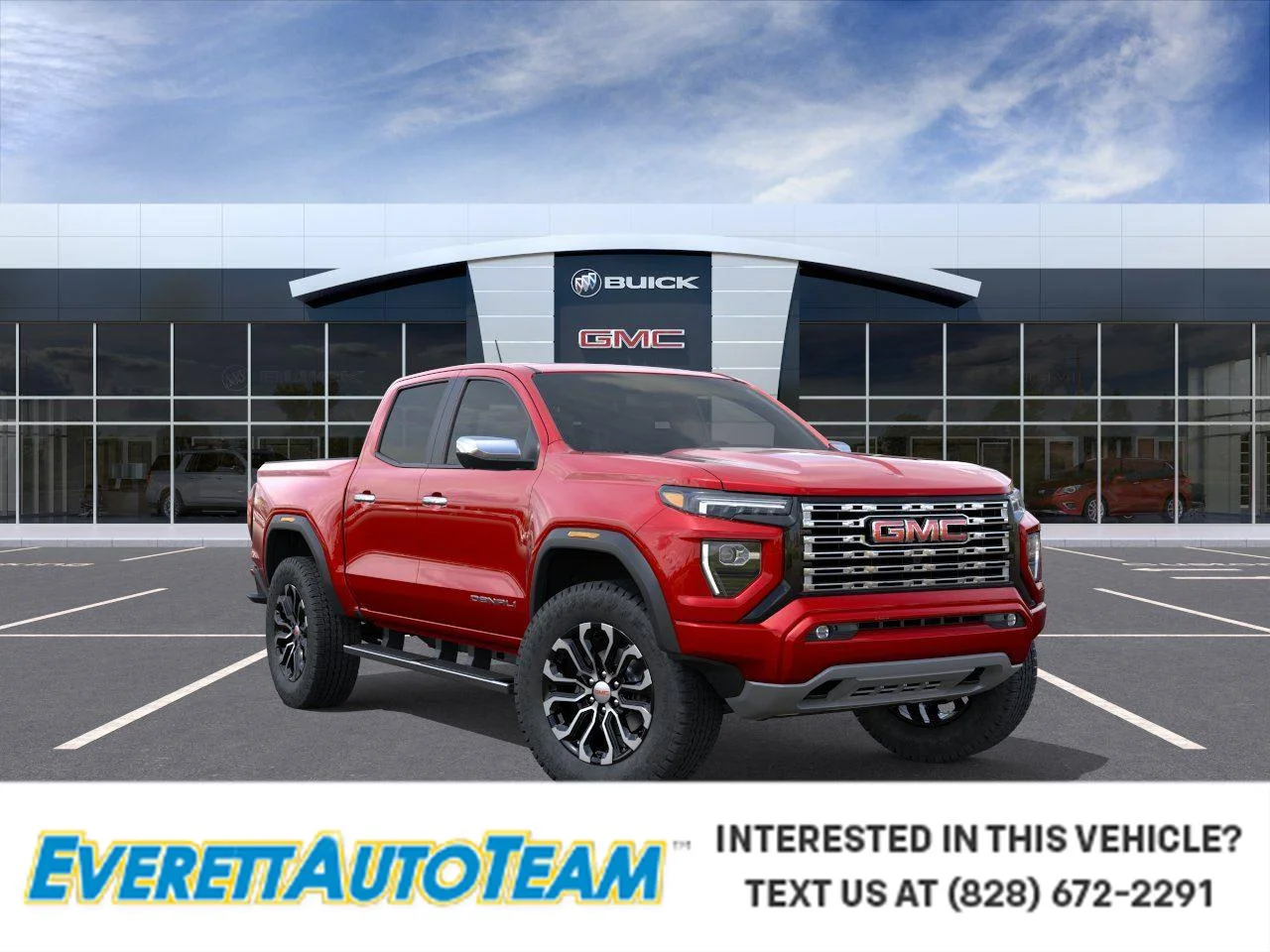 New 2026 Volcanic Red Tintcoat GMC Denali image 1