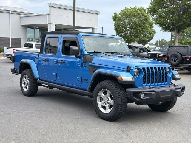 Used 2021 Blue Jeep Freedom Edition image 15
