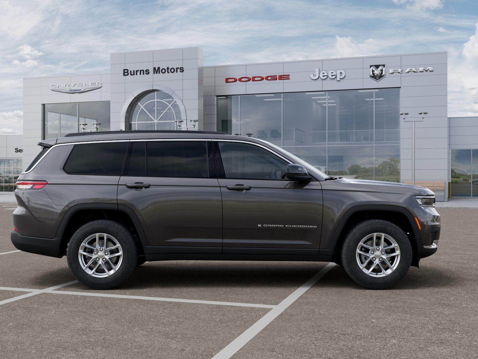New 2026 Baltic Gray Metallic Clear-Coat Exterior Paint Jeep Laredo image 21