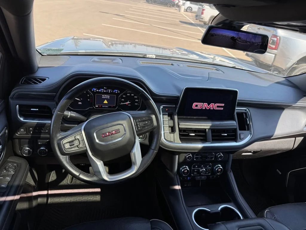 Used 2021 SATIN STEEL METALLIC GMC SLT image 5