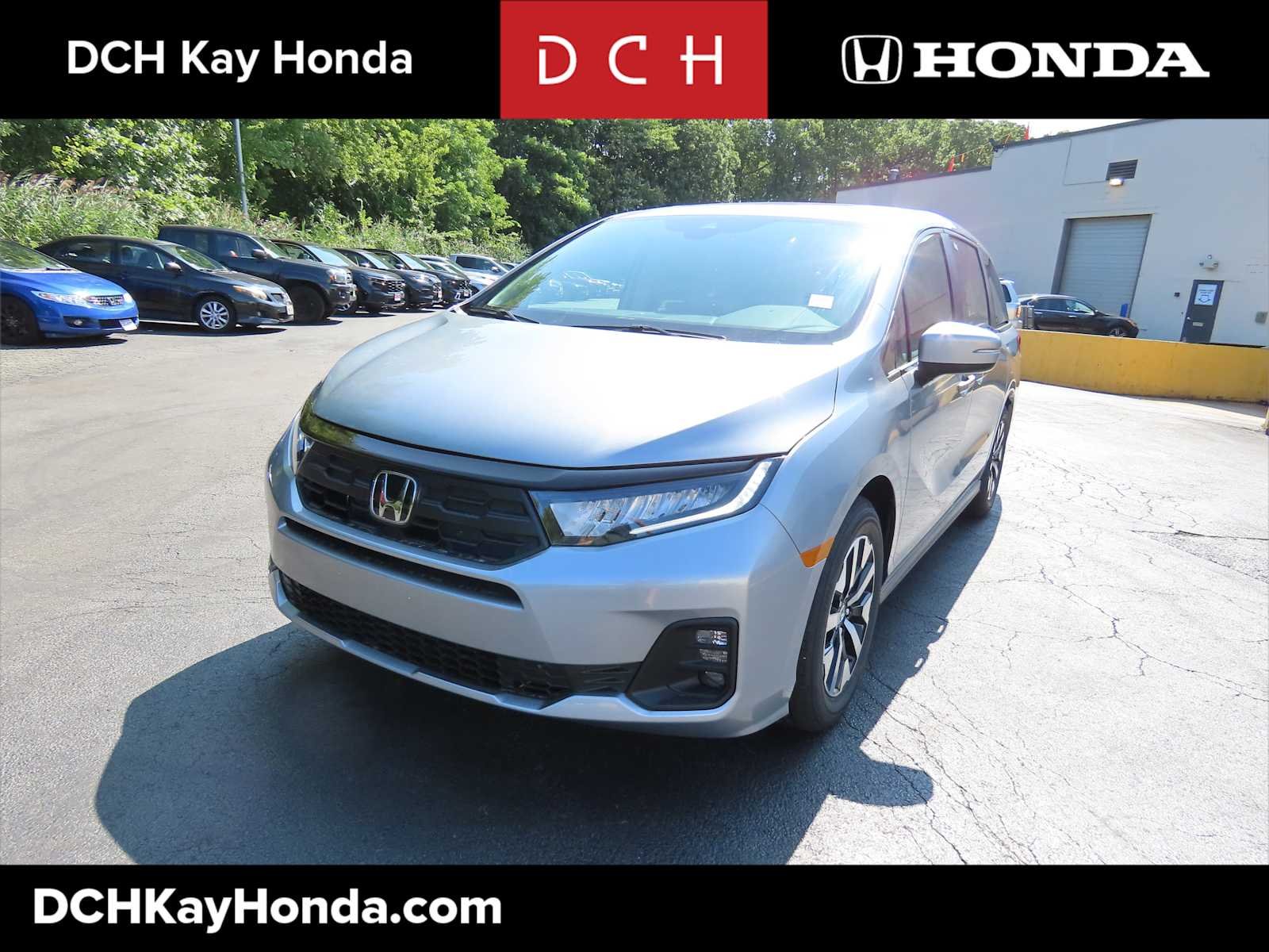New 2026 Solar Silver Metallic Honda EX-L image 1