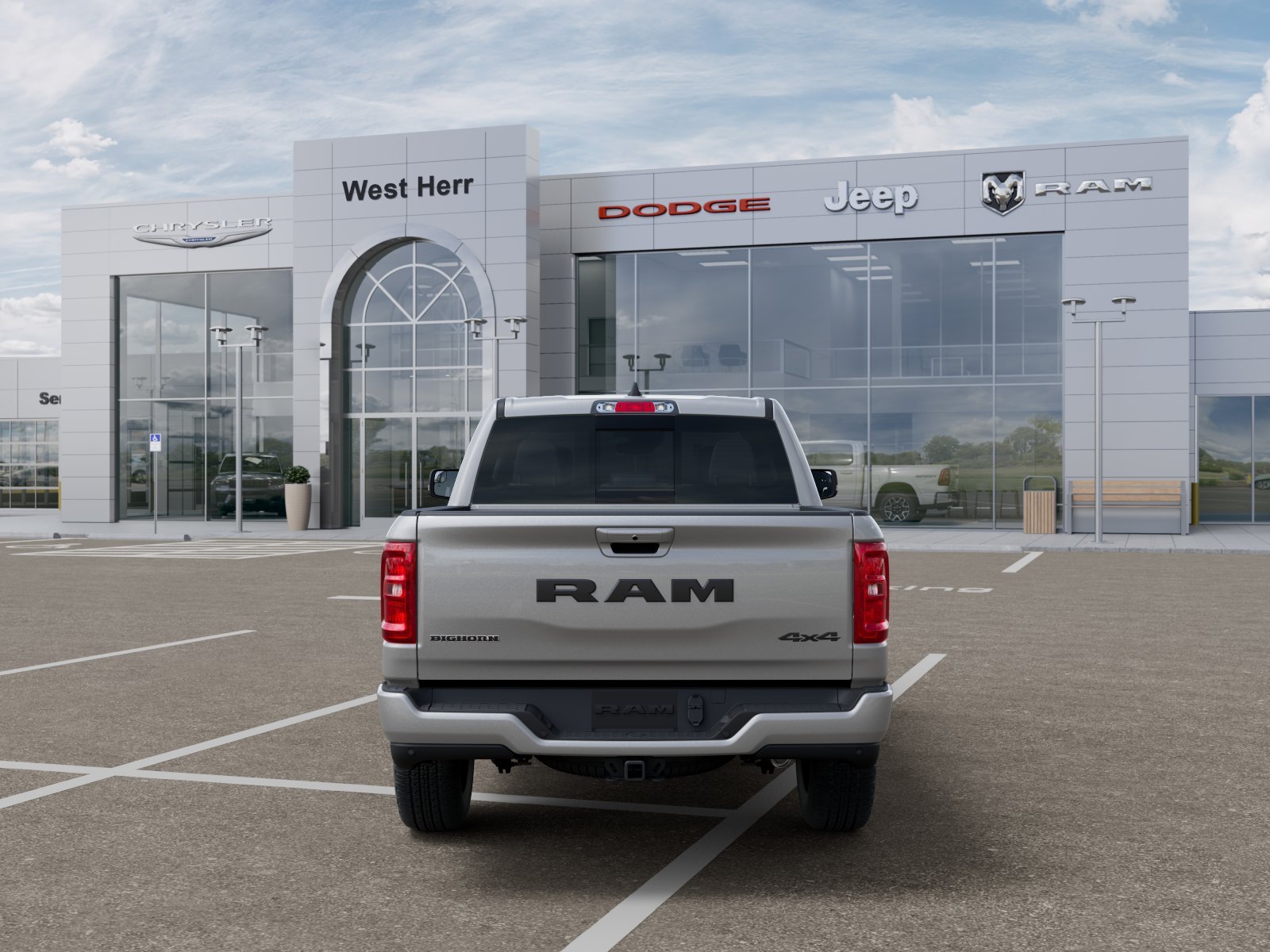New 2026 Silver Zynith RAM Big Horn image 7