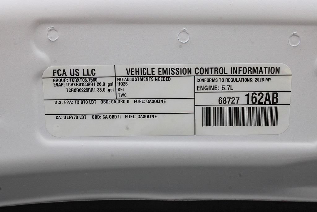 New 2026 Bright White Clearcoat Ram Laramie image 27