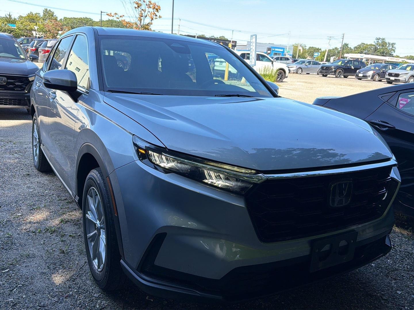 Certified Used 2024 Lunar Silver Metallic Honda EX image 1