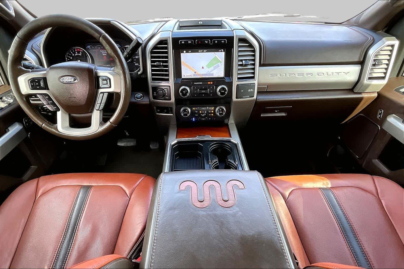Used 2019 Ruby Red Metallic Tinted Clearcoat/Stone Gray Ford King Ranch image 14