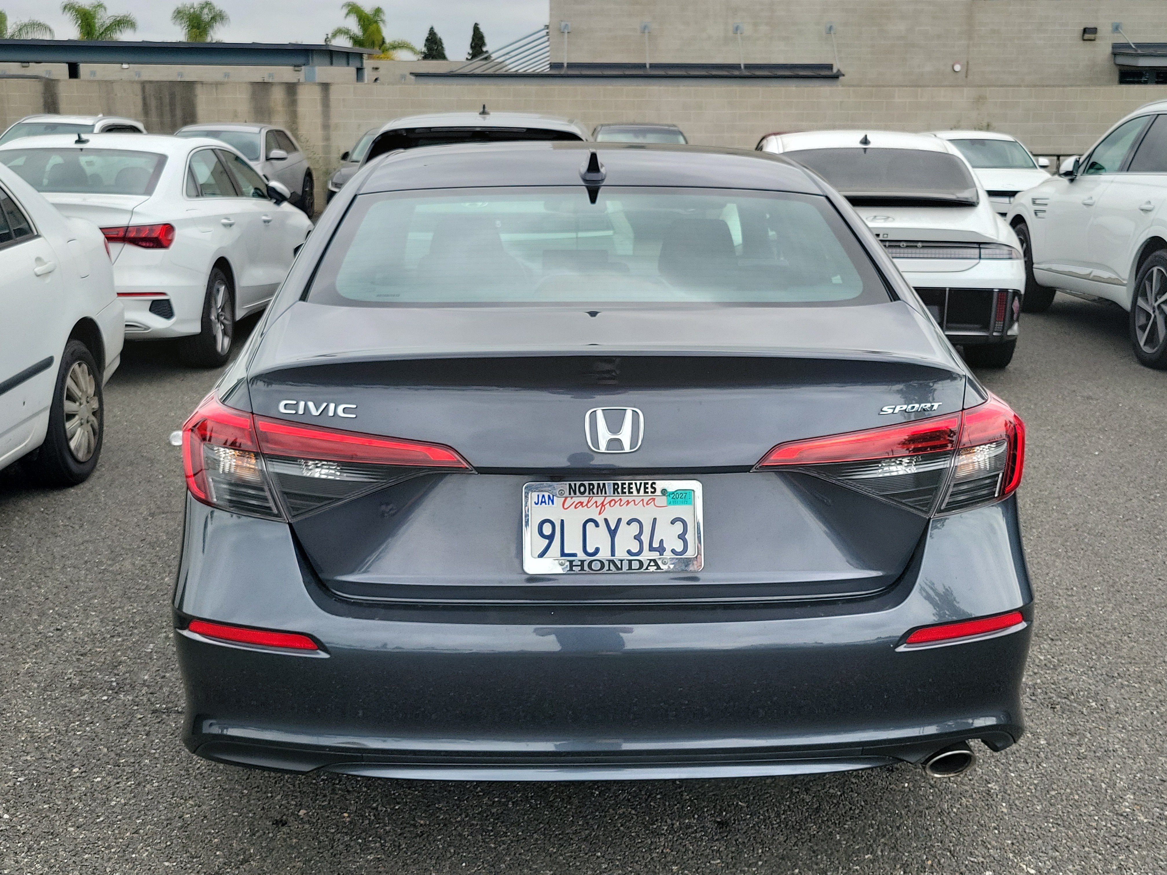 Used 2024 Meteorite Gray Metallic Honda Sport image 5