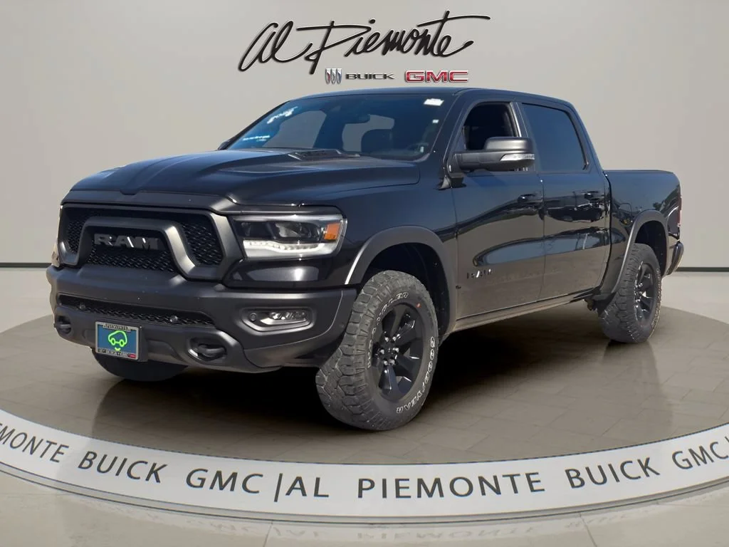 Used 2022 Diamond Black Crystal Pearlcoat Ram Rebel image 3